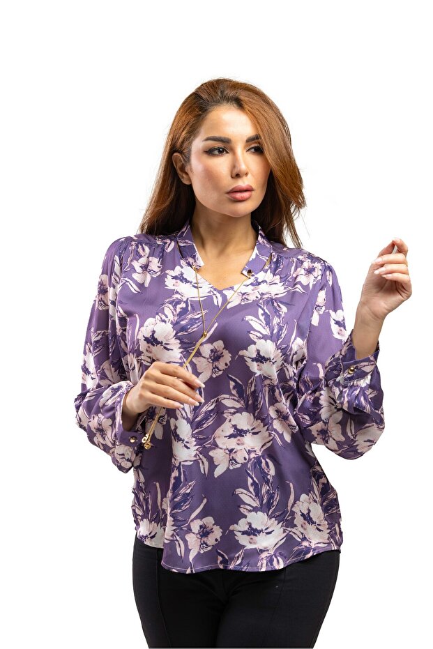 Violet Blouse - 1