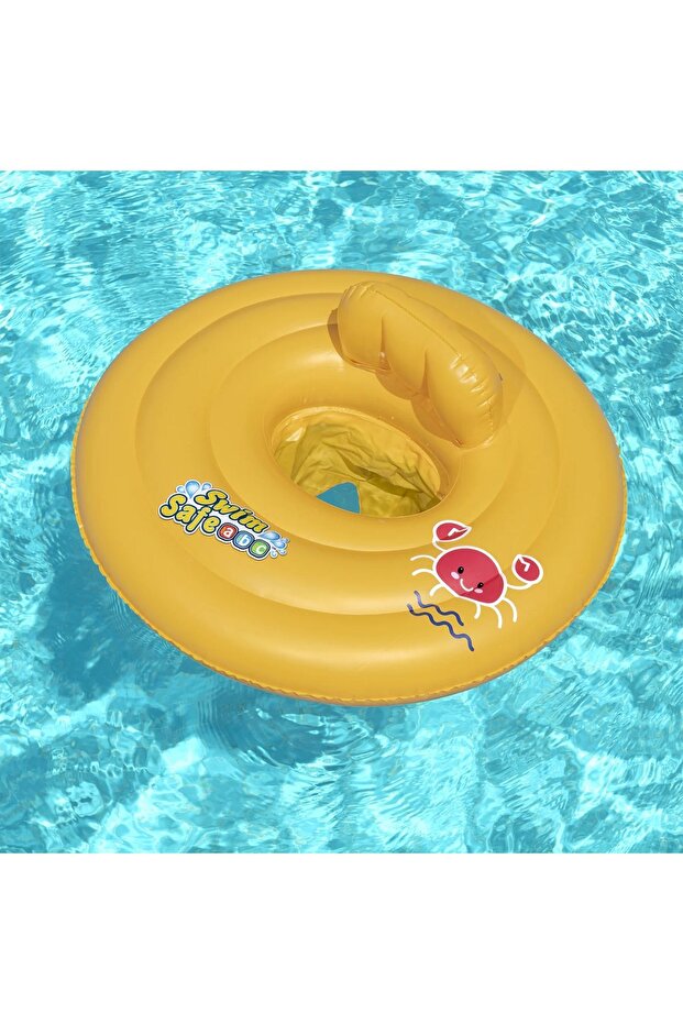 Swim Safe Step A Oturaklı Ayak Geçmeli Bebek Yüzme Simidi - 6 Ay - 18 Ay - 2