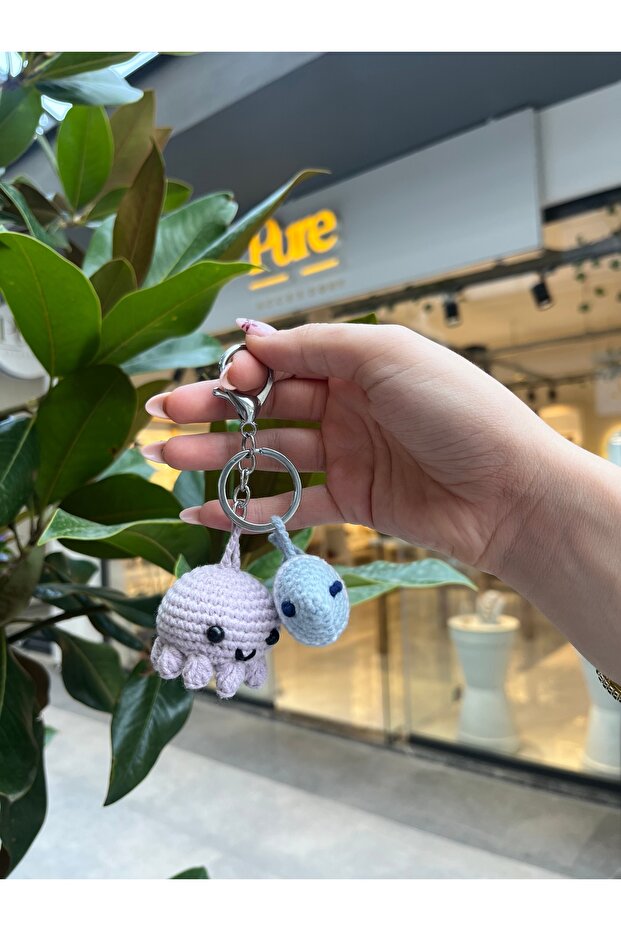 Çanta Charmı Örgü - 2