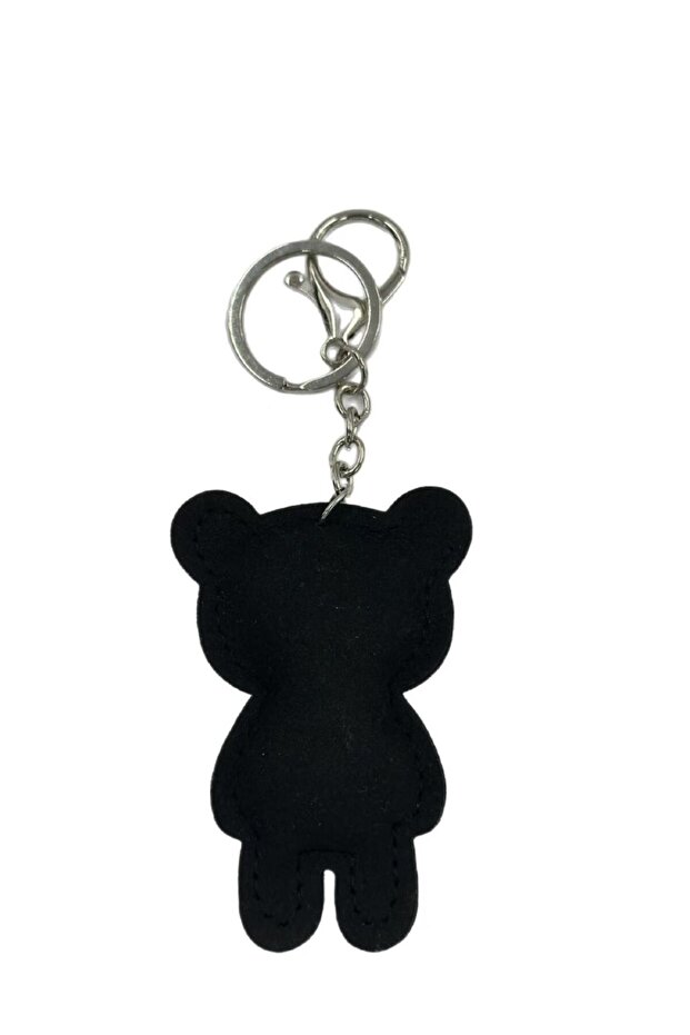 سلسلة مفاتيح على شكل دمية دب محشش - 4