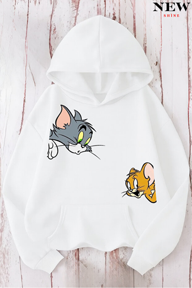 Tom and Jerry Printed Sweatshirt