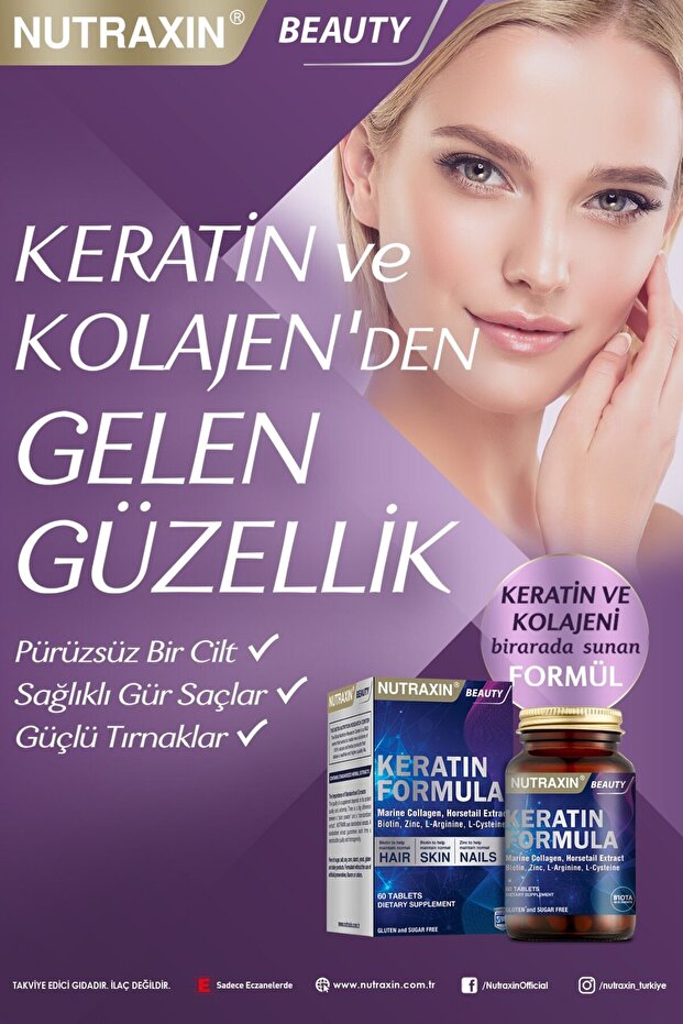 Keratin Formula 60 Tablet 3 Adet - 2