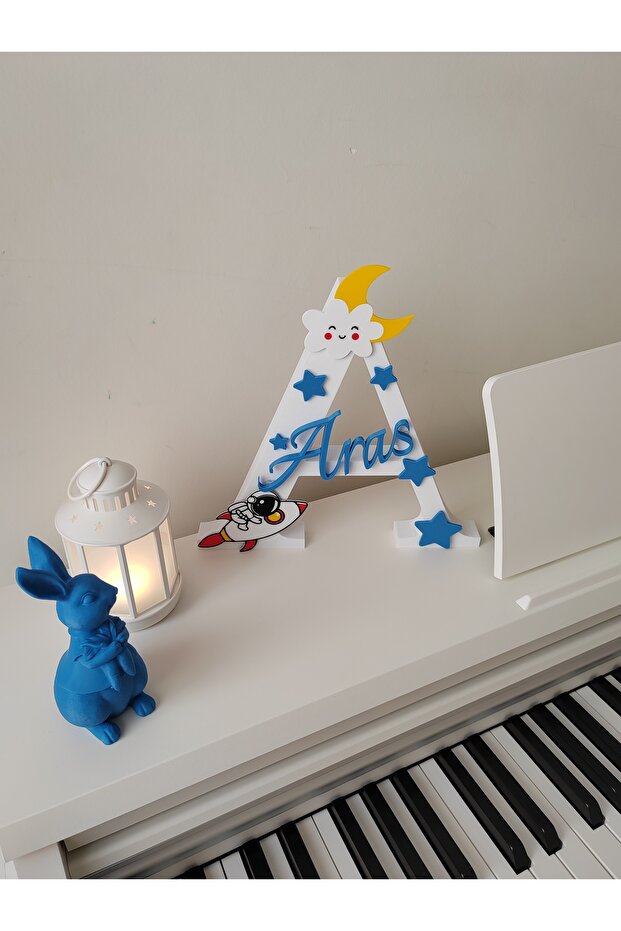 Bebek/Çocuk Kapı ve Masa Süsü İsime Özel Üretim - 6