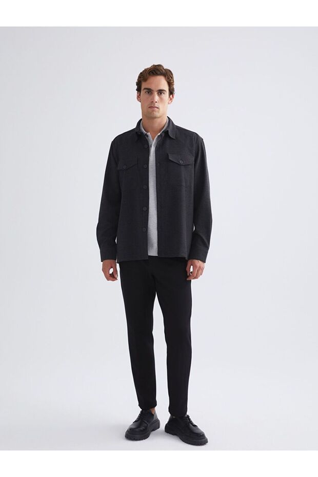 SOUTHBLUE Regular Fit Uzun Kollu Erkek Oduncu Gömlek Ceket - 2