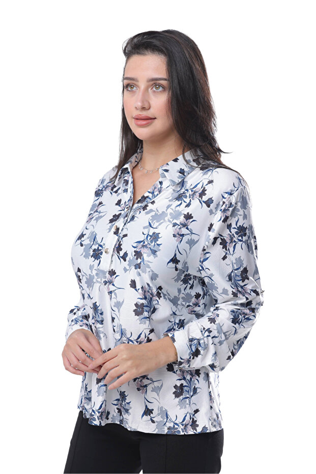 بلوزة زهرة الخريف - 4