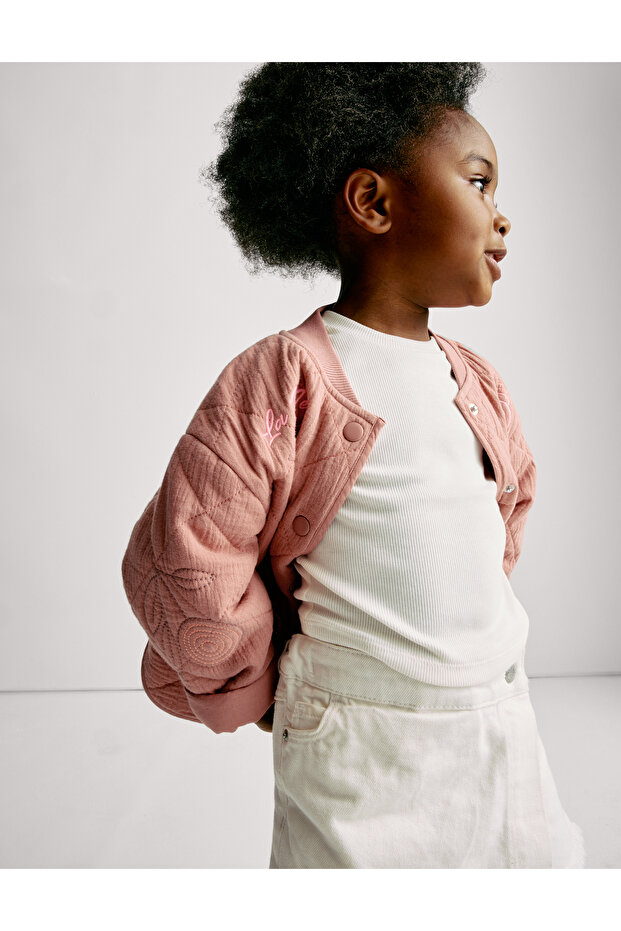 Kapitone Çocuk Ceket - 7