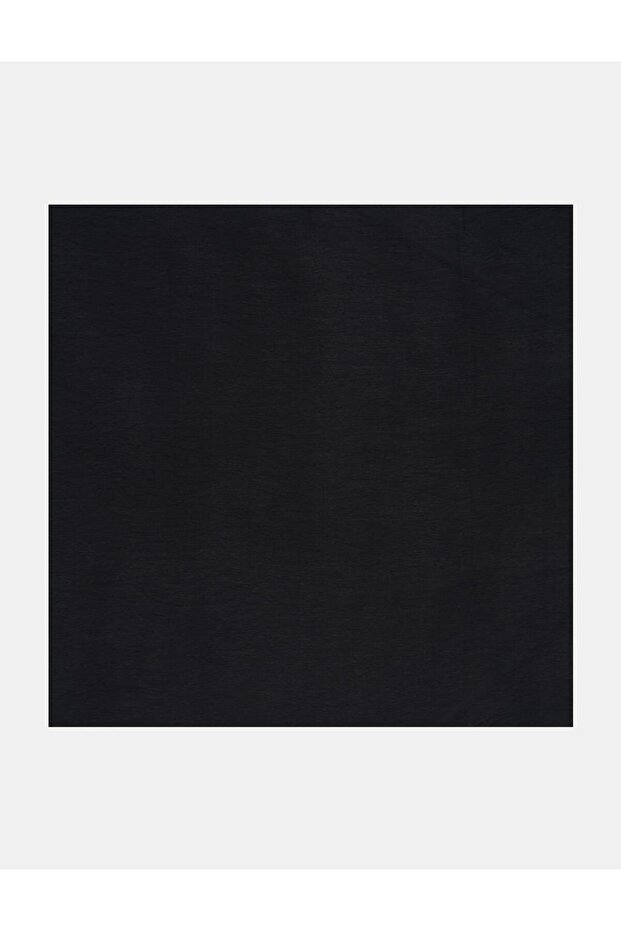 Viskon Karışımlı Eşarp Siyah - 1