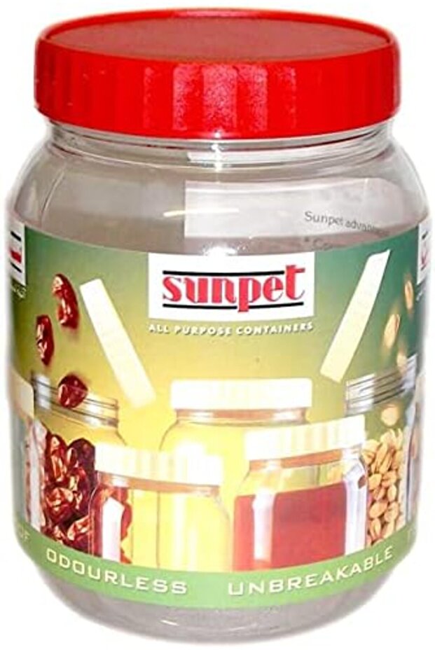 Round Spice Jar, 1000 ml Capacity - 3