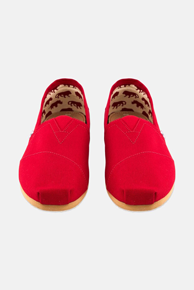 Men Classics Canvas Shoes, Red - 4