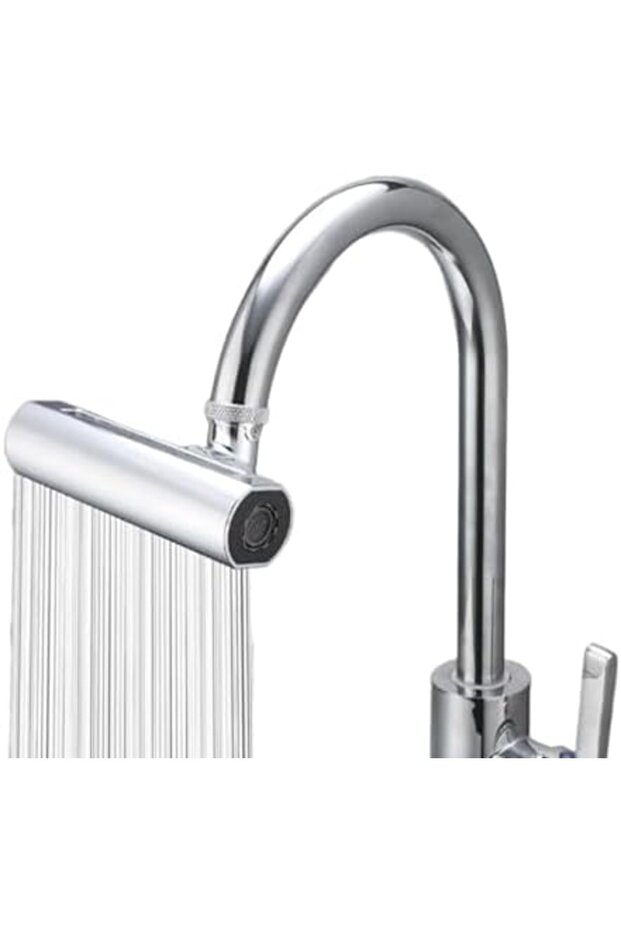 Sersashop 3 Different Modes Multi-Purpose Faucet Adapter Universal Faucet Head Waterfall Faucet - 3