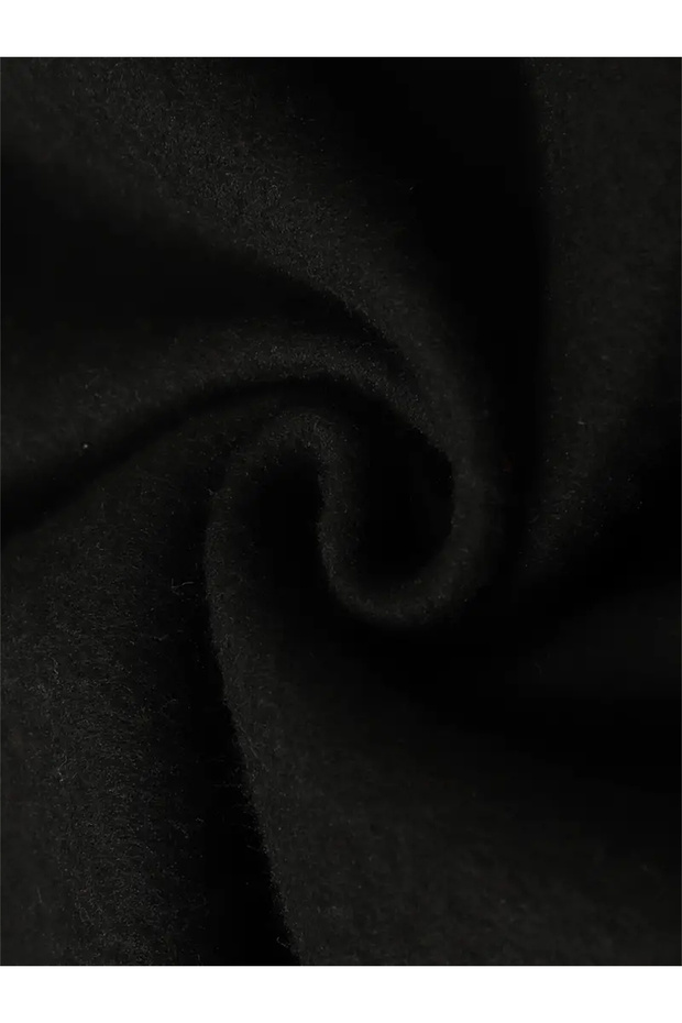 Tortoise Patterned Zippered Hoodie - 5