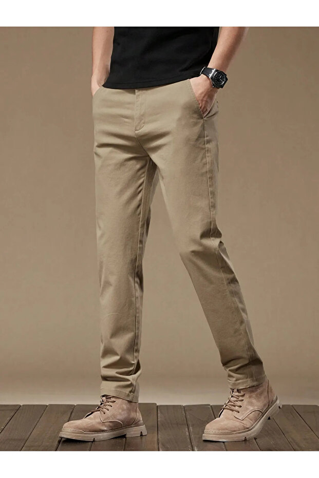 Casual Regular Fit Men's Chino Pants