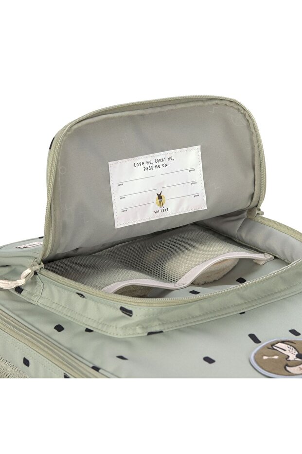 Happy Prints Çekçekli Çanta Light Olive - 8