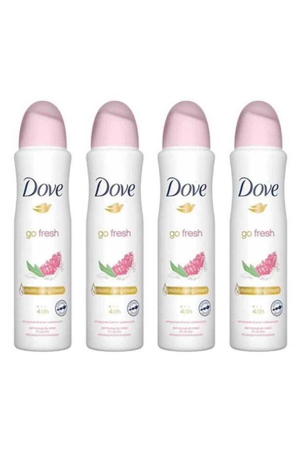 Go Fresh Pomegranate And Lemon Deodorant Pack Of 4 Each 150ml