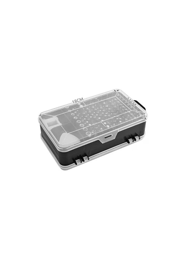 Set of 110 precision tools, TORX keys, screwdrivers, magnetizer, tweezers, storage case - 4