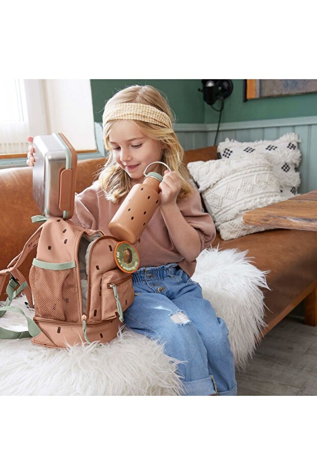 Happy Prints Çelik Matara Caramel 500ml - 5