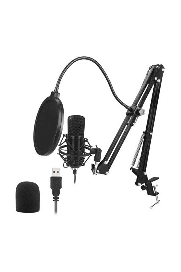 Generic USB Microphone Kit 2V64 Black - 1