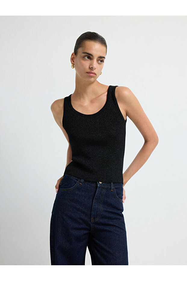 Fitilli Triko Bluz - 1