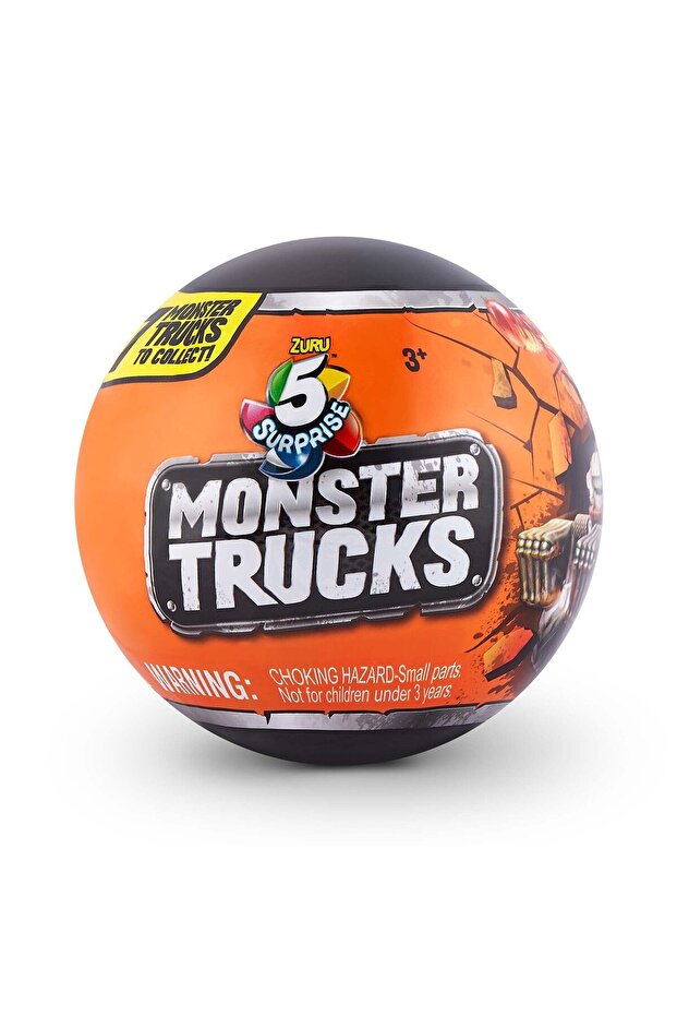 5 Surprise Monster Trucks, Assorted