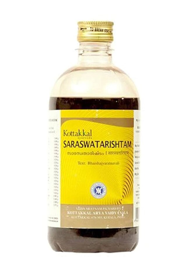 Arya Vaidya Sala Ayurvedic Saraswatarishtam (450ml)