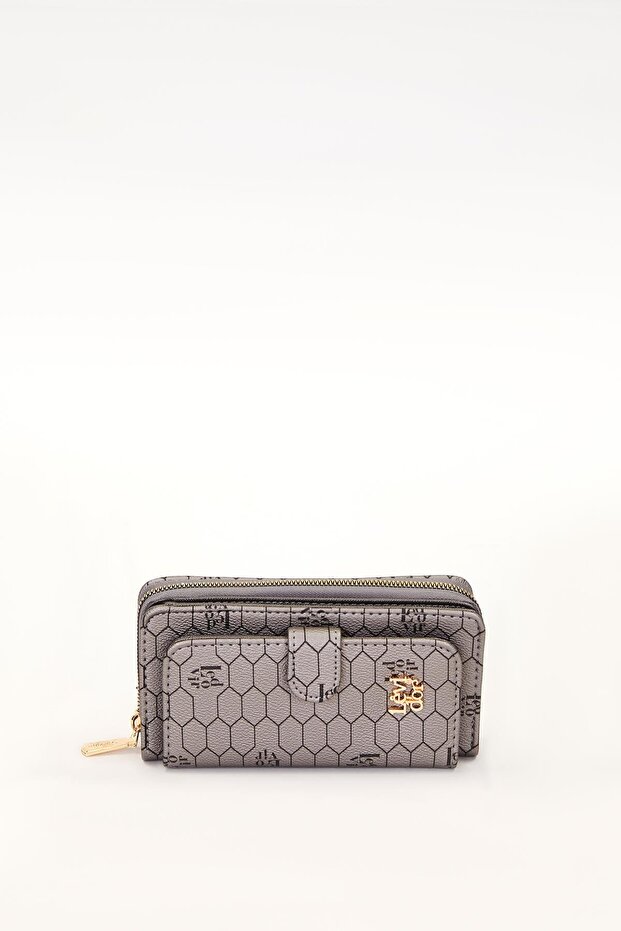 Desenli Kadın Cüzdan - 1