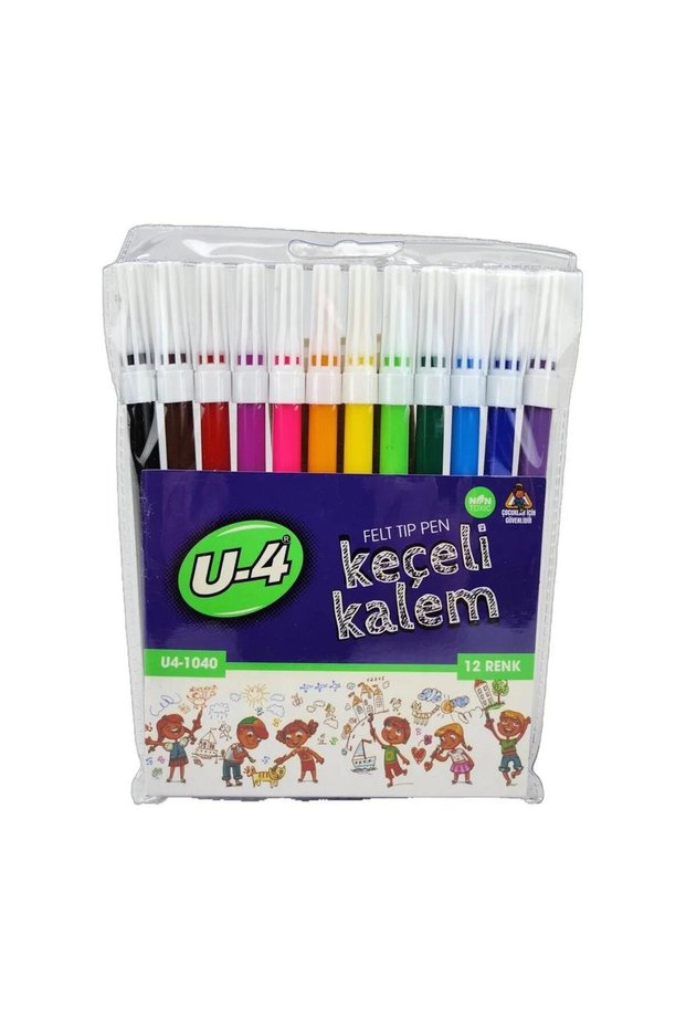 قلم U-4 12 لون