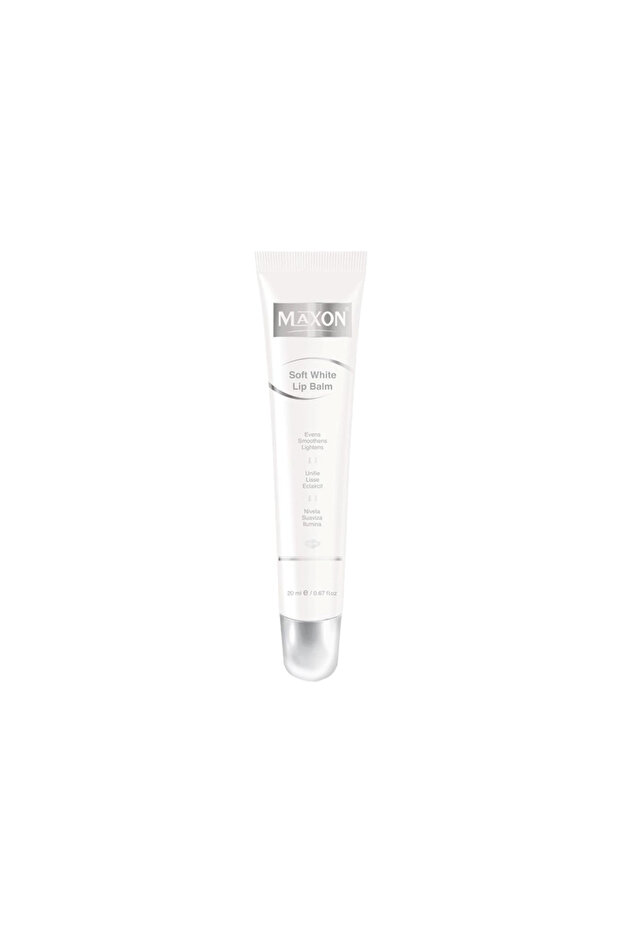 ماكسون بلسم شفاة للتفتيح 20 مل MAXON SOFT WHITE LIP BALM 20ML