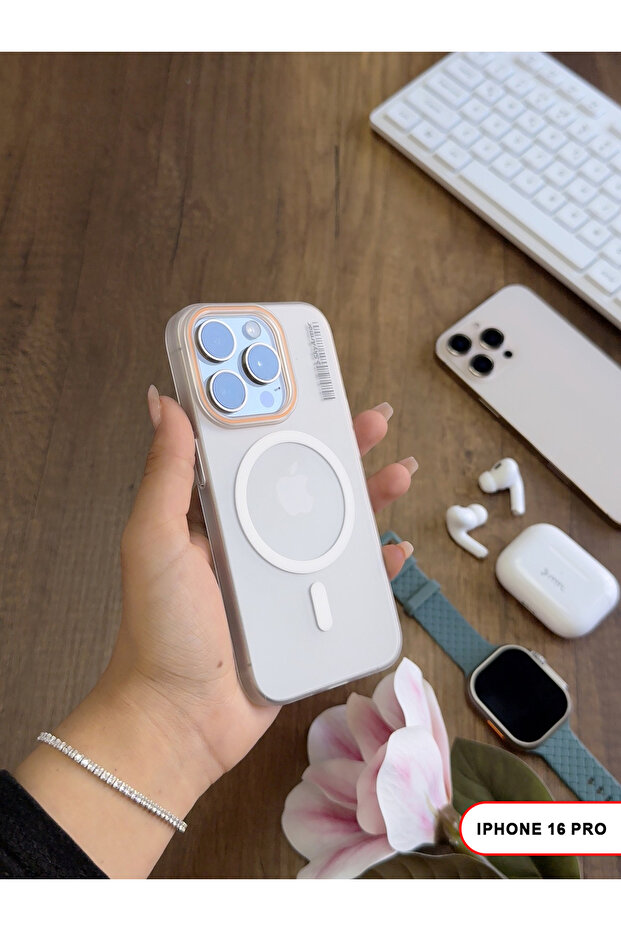 حافظة KLEIN صلبة غير لامعة متوافقة مع تقنية Magsafe لهاتف iPhone 16 Pro - 4