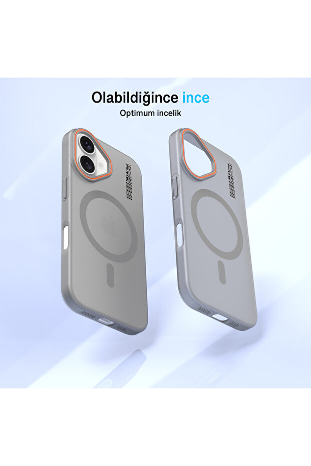 iPhone 16 Magsafe Compatible Matte Hard Klein Case - 2