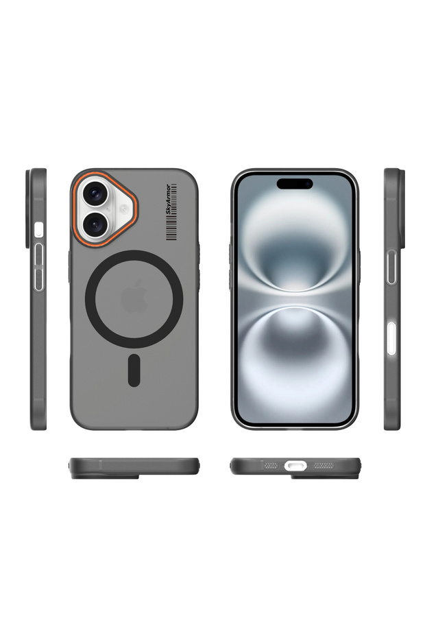iPhone 16 Magsafe Compatible Matte Hard Klein Case - 3