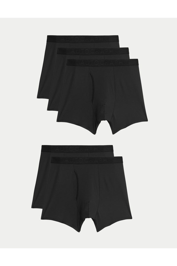 5’li Pamuklu Stretch Cool & Fresh Boxer - 1