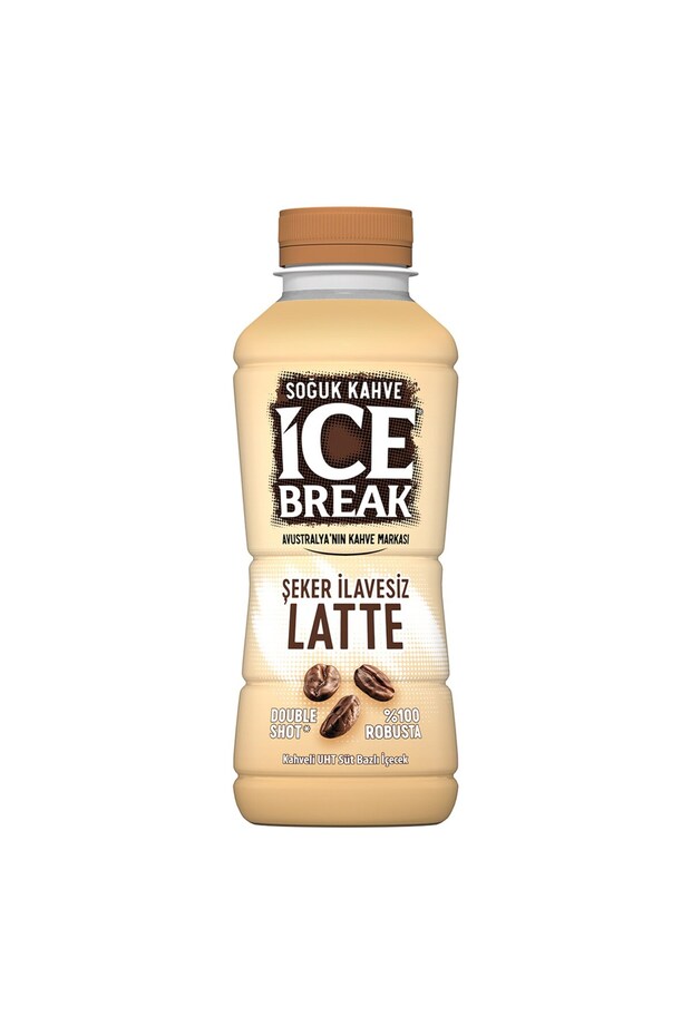 Ice Break Latte 375 ml 8 li Karma (Latte-Vanilya-Şekersiz Latte-Mocha) - 2