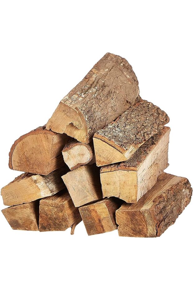 Natural Hardwood Logs 20L | Dried Firewood Logs | Fire Starter Sticks | Firebit,Campfire,BBQ