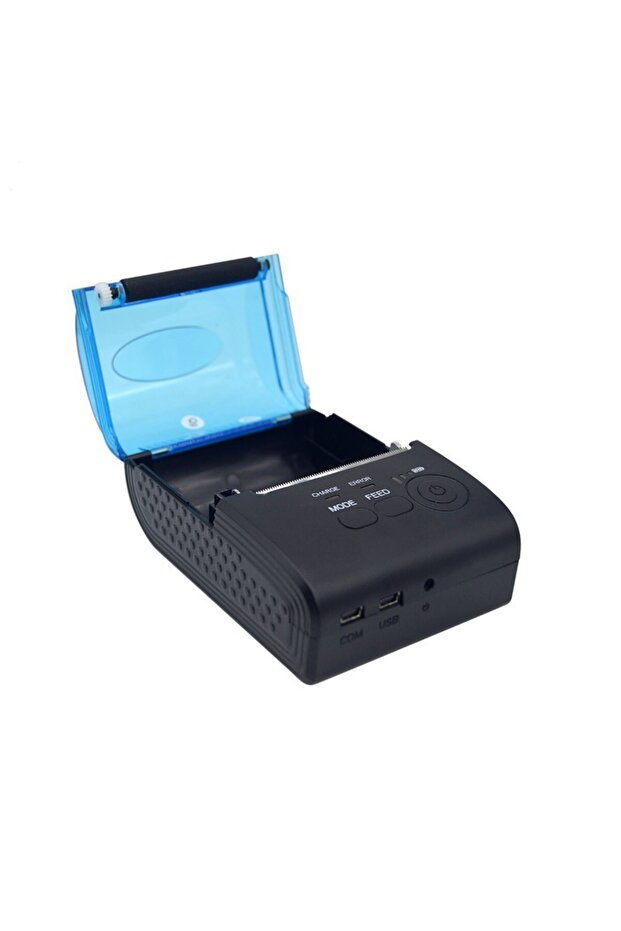 Portable bluetooth thermal printer, 58mm, XL roll, Windows, Android, IOS, USB, COM - 8