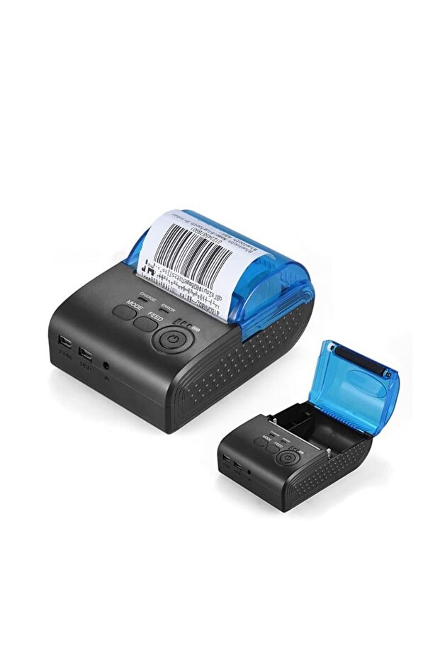 Portable bluetooth thermal printer, 58mm, XL roll, Windows, Android, IOS, USB, COM - 4