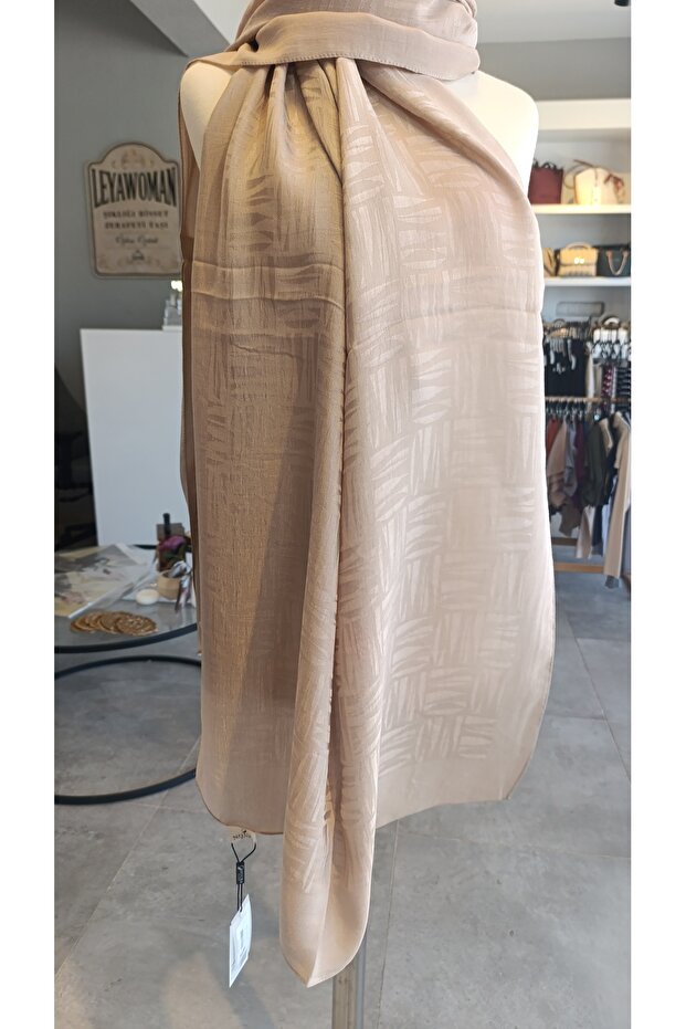 Noura Scarf Diamond Elisa Cotton Lyocell Shawl