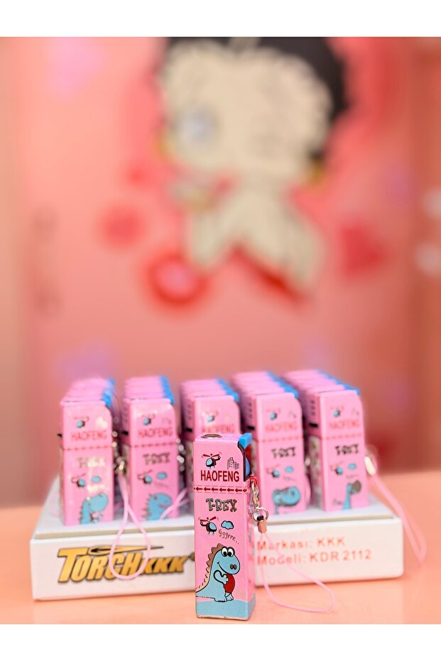 Anahtarlıklı Dinozor Çakmak - 1