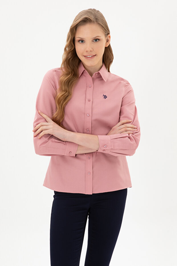 Women's Orchid Long Sleeve Basic Shirt 50316711-Vr221