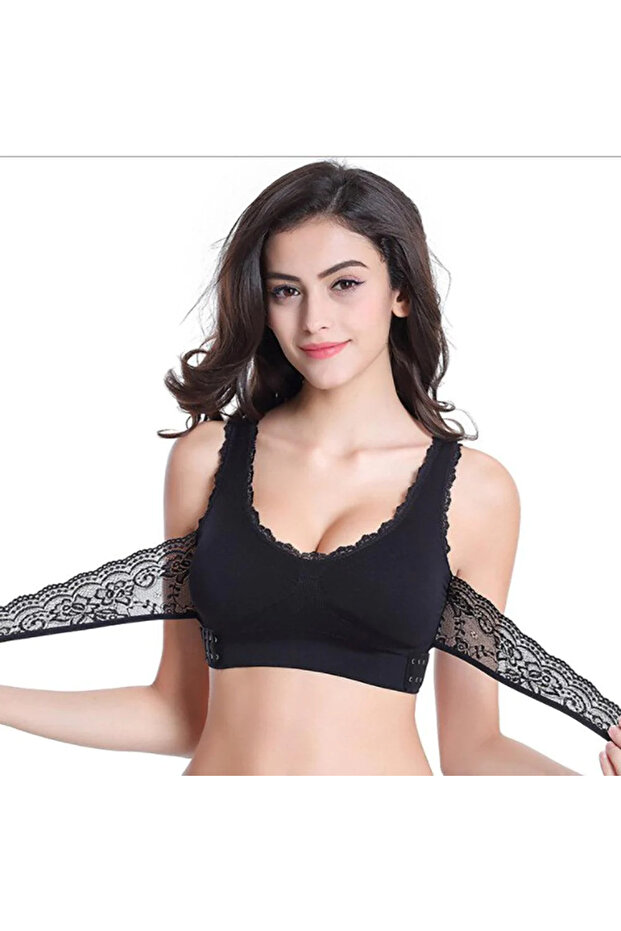 Adjustable lace bustier - 5