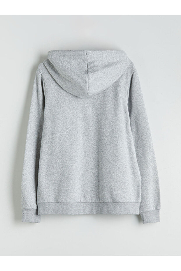 Hooded Women's Zippered Sweatshirt