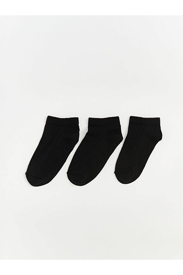 Create Your Style from Uzg Store |   Basic Boy's Booties Socks 3-Piece - 1
