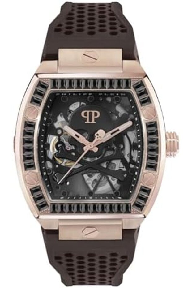Philipp Plein Herren Uhr Analog Automatik $KELETON