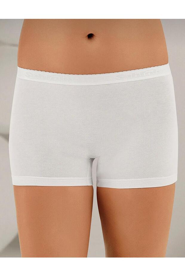 Şahinler, Pack of 6 Women's Lycra Boxer Shorts 92% Cotton 8% Elastane *****