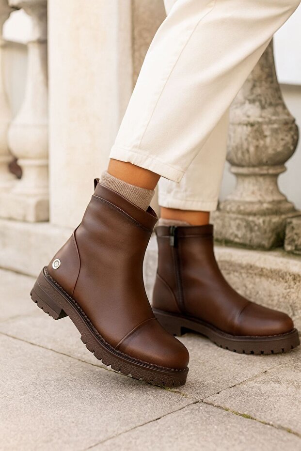 Kadın Deri Bot D25KB-1665 - 1