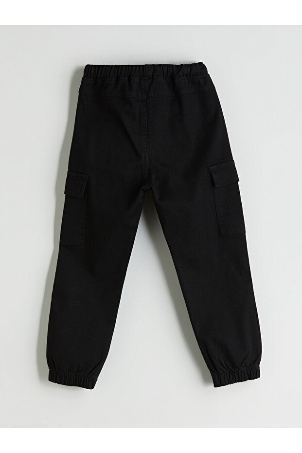 Create Your Style from Uzg Store |   Boys Cargo Jogger Pants with Elastic Waist - 3