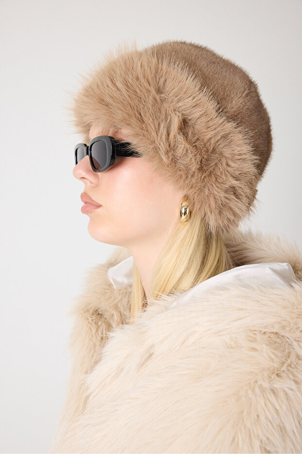 قبعة فرو فاخرة - 7