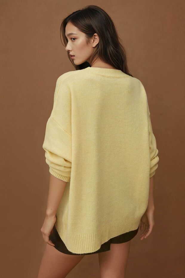 Rahat Bisiklet Yaka Triko Kazak - 3