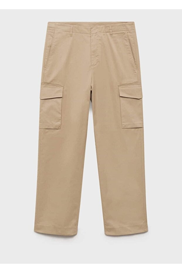 Rahat kesim kargo pantolon - 3