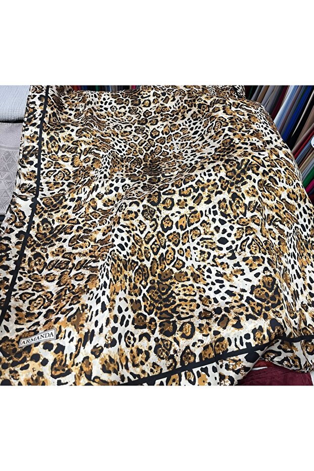 Vual İpek leopar desen - 2