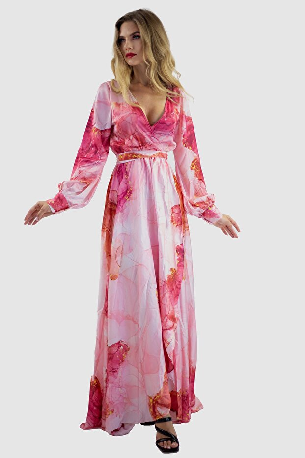 Rochie lunga Serenya - 2